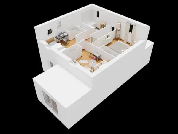 Maison neuve 4 pièces 85 m²