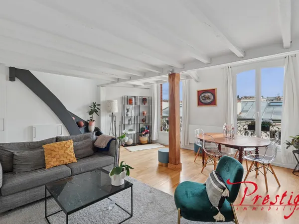 Vends duplex -3 pièces - dernier étage - Climatisation