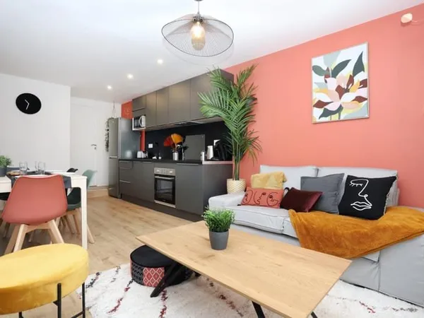Colocation meublée équipée 3 chambres