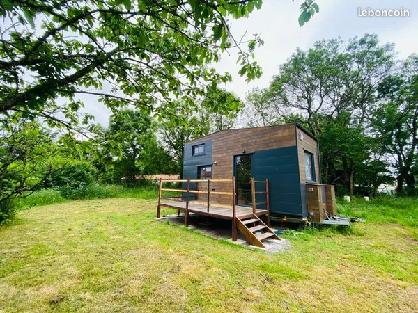 🌿 Terrain constructible de 516 m² + Tiny House