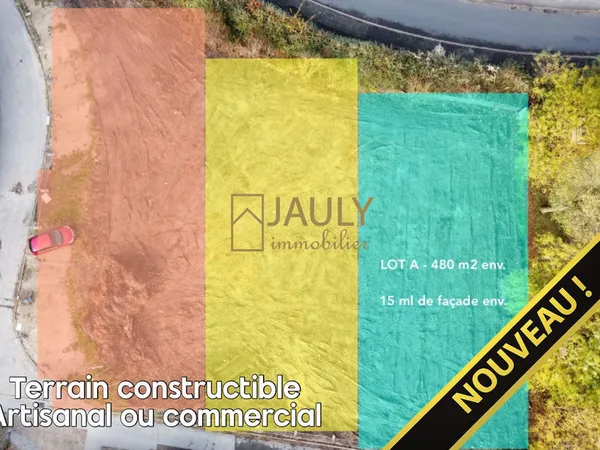 Terrain artisanal ou commercial 480 m²