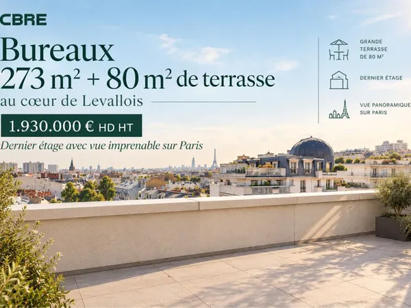 Local professionnel 273 m²
