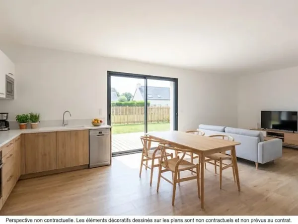 Maison neuve 2 pièces 59 m²