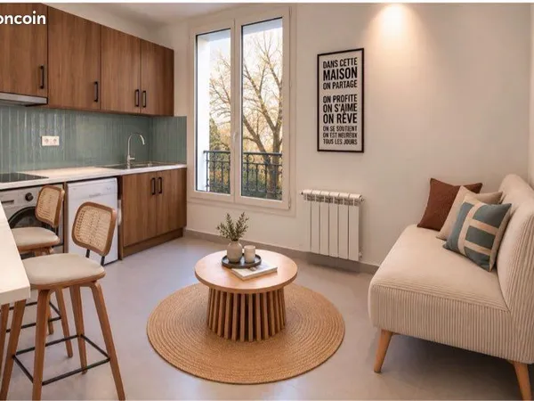 Charmant appartement meublé et rénové