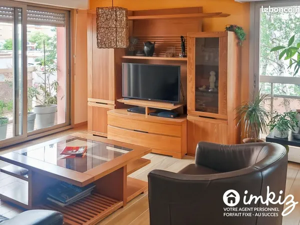 Grand 3 pièces de 88 m² avec garage et ascenseur