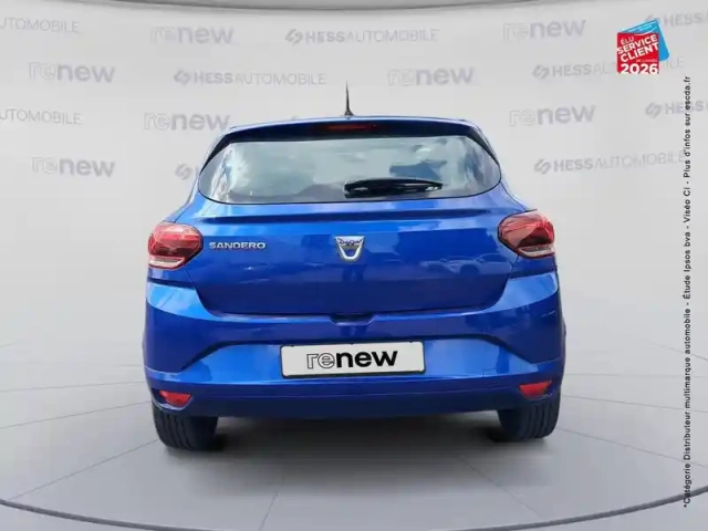 Dacia Sandero 1.0 eco-g 100ch essentiel -22 — photo 7