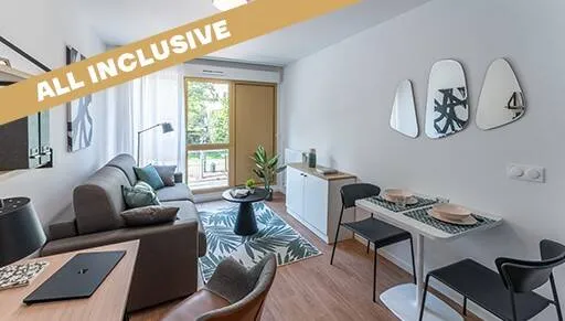 Studio 1 pièce 19 m²