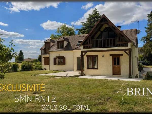 CO-EXCLUSIVITÉ - ENTRE HOUDAN ET DREUX 5MN RN12 - Maison tradit