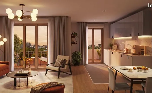 Appartement - 1 pièce - Évry-Courcouronnes, Parc aux Lièvres à 8 min à pied du RER D