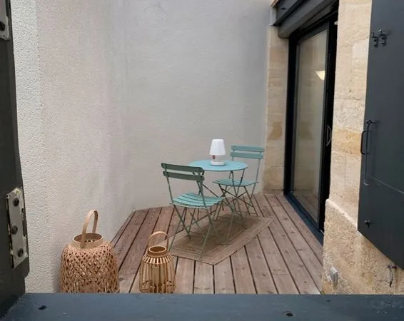 Appartement jardin public