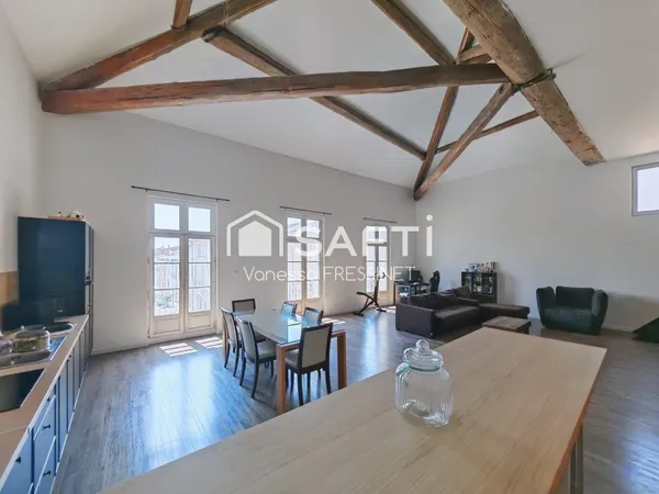 190 m² de volumes exceptionnels