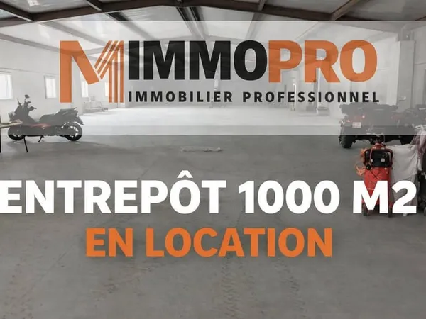 Entrepôt 1000 m²