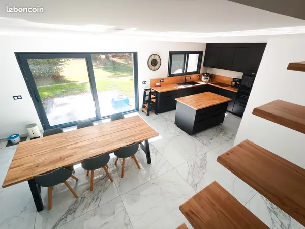 Maison contemporaine 135 m² (2023) - 4 chambres, DPE A