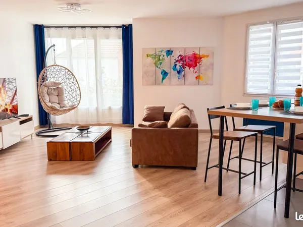 Appartement lumineux meublé
