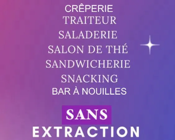 75011 PARIS : RESTAURATION RAPIDE 47 M² - PETIT LOYER - RUE DYNAMIQUE ET PASSANTE