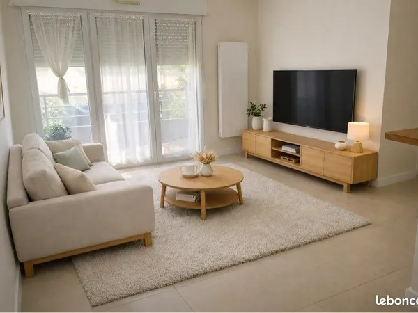 T2 45m2 Bassens + balcon + parking