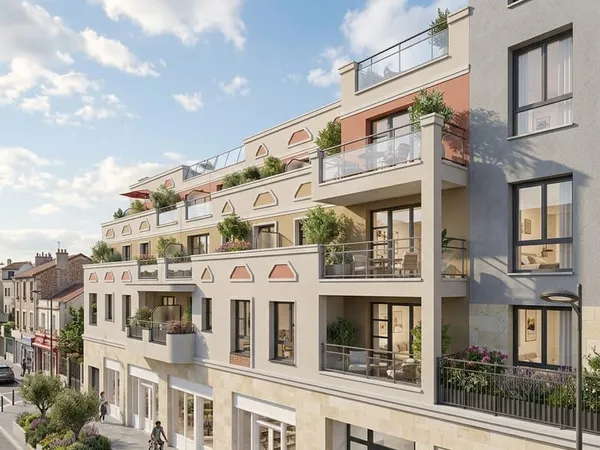 MAGNIFIQUE T2 AVEC BALCON - PROXIMITE IMMEDIATE DU RER