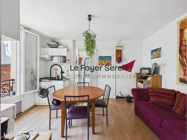 Appartement 2 pièces 27 m²