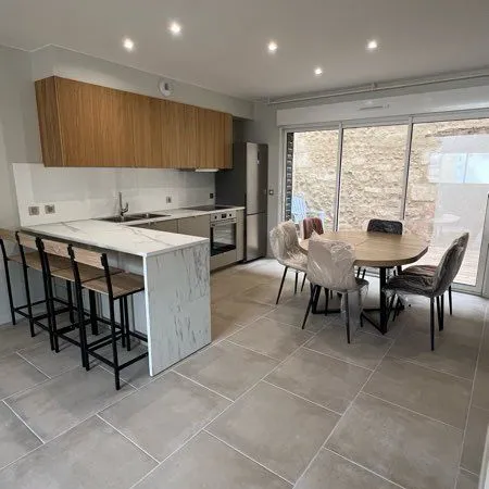 Maison T4 meublée rénovée - 100 m² - Gond-Pontouvre