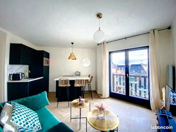 Appartement 2 pièces avec balcon - Coeur de Deauville