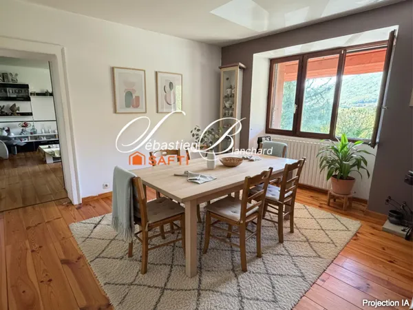 Une maison familiale aux beaux volumes, entre nature et proximité de Genève