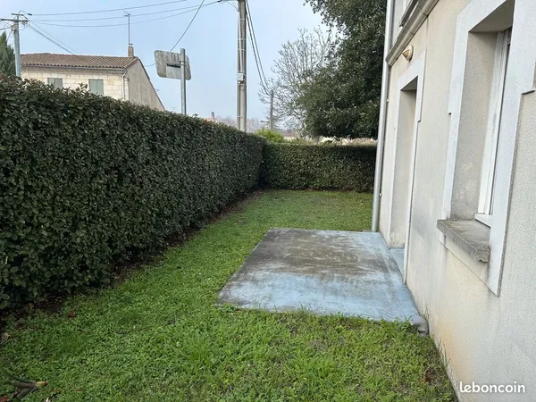 Appartement T3 avec jardin
