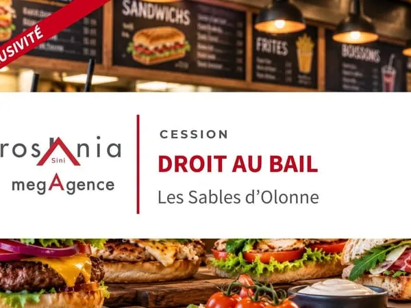 À SAISIR ! DROIT AU BAIL TOUS COMMERCES - EMPLACEMENT N° 1 - LOYER ATTRACTIF !