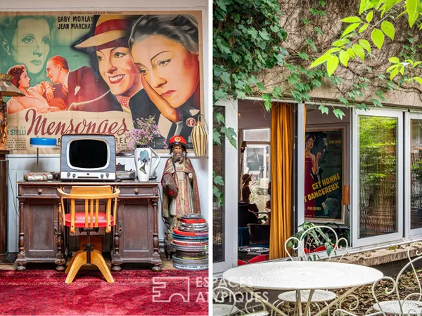 Loft rétro avec grand jardin proche Marché de l'Olive