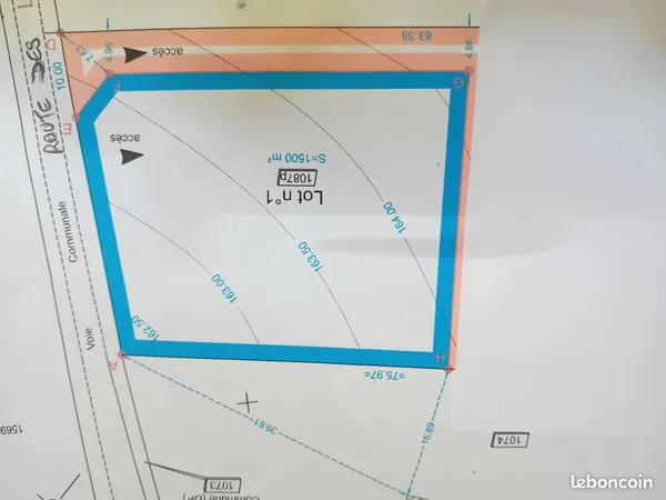Terrain à bâtir
