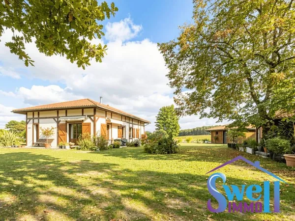 Au calme propriété avec bel airial de 7800m² avec 2 maisons,
