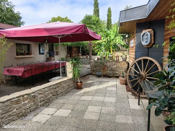 Appartement 72m² +Terrain 300m² + garage 35m²