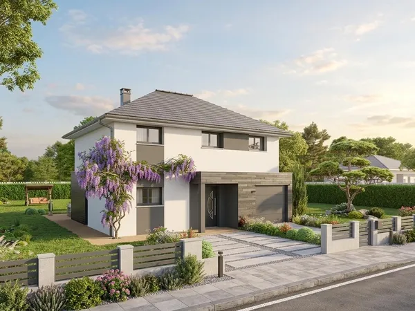 Terrain + maison 128 m²