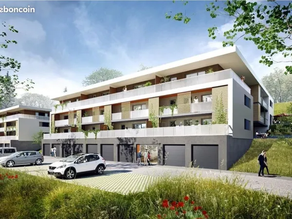 Appartement STANDING -NEUF - Meublé - 70m2 + 25 m2 Balcon- MONTBOUCONS. Loyer 1080 euros + Charges 9