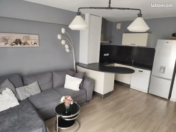T2 meublé 45 m² + terrasse + parking - Couëron - 1ère location - SANS FRAIS D'AGENCE