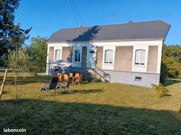 Maison individuelle sur grand terrain