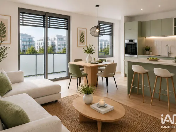 Appartement 3 pièces 60 m²