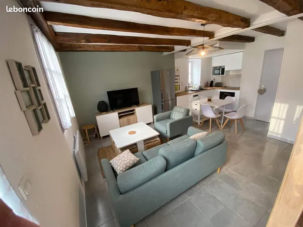 T3 Duplex Meublé plein centre