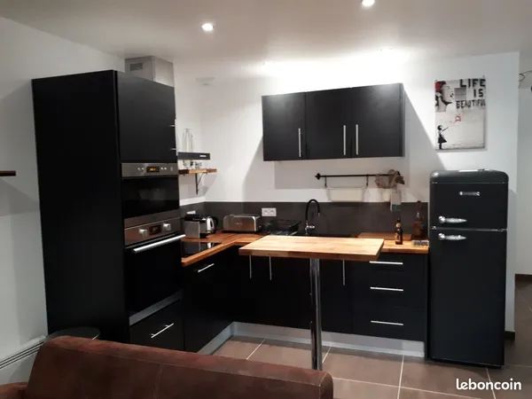 T3 meublé avec terrasse - 65 m² (70 m² au sol) - Roisey