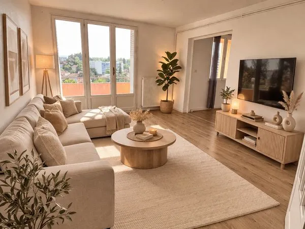 Vente Appartement T3 69m² avec terrasse et garage vue Crussol et Vercors