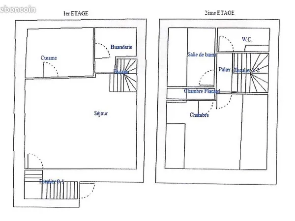 Location appartement F2 Duplex - BAYEUX