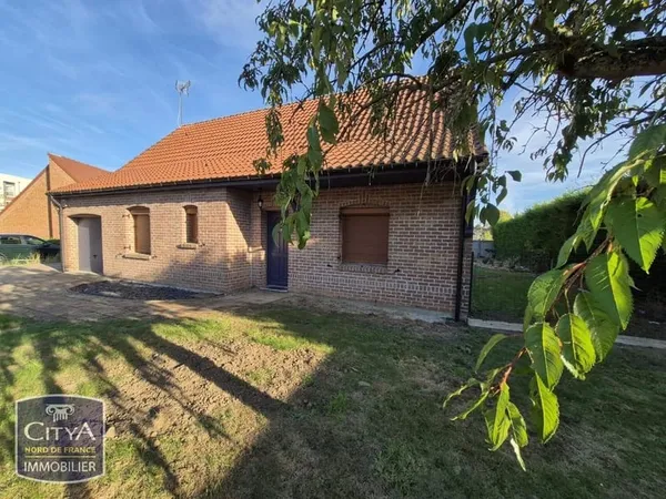 PLAIN PIED AVEC GARAGE ET JARDIN