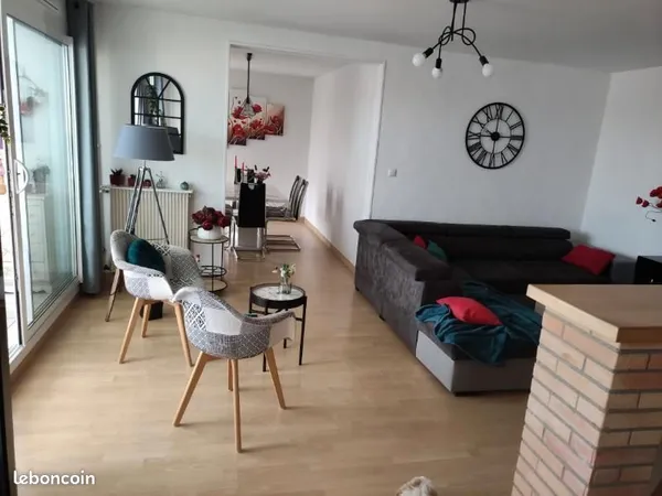 Appartement 2 chambres lumineux