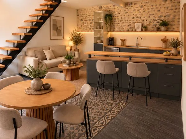 T2 duplex meublé à Denguin