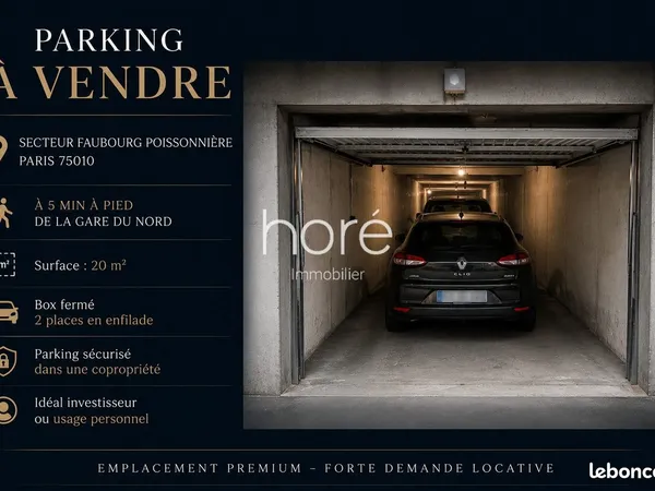 Parking/box 20 m² Paris