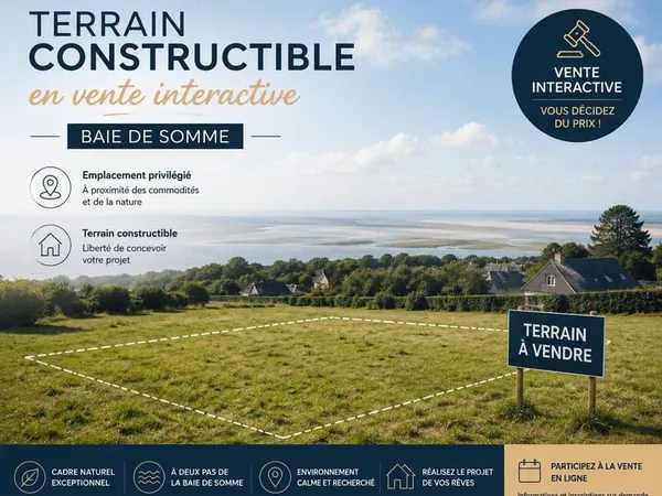 Terrain 1000 m²