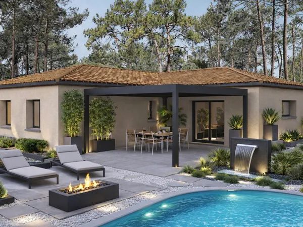 Terrain + maison 91 m²