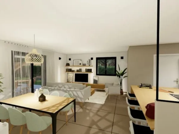 Maison neuve 4 pièces 80 m²