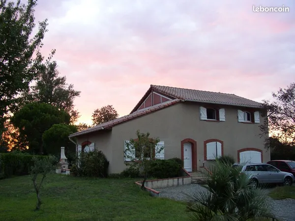 Maison familiale toulousaine 130m2 sur 2000m2 constructible - Fort potentiel