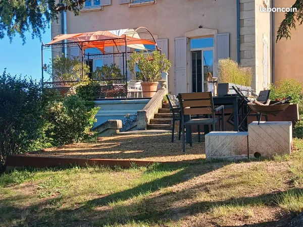 Appartement 106m2 avec jardin