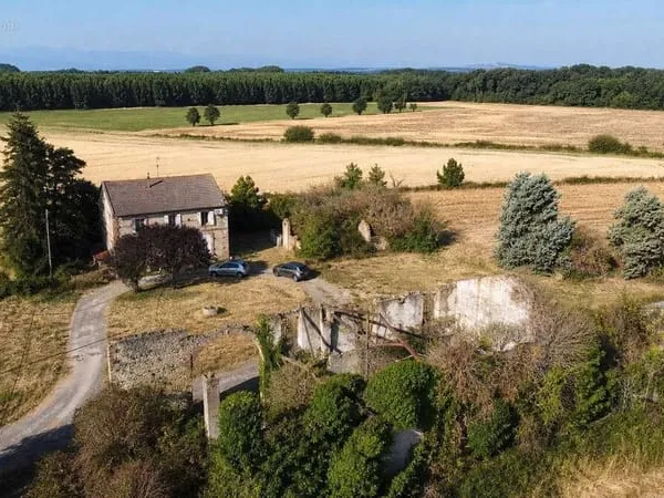 Maison de caractère en galet et en brique rouge T6 - 194.71 m² - MAZERES